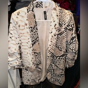 Printed Blazer